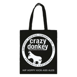 Tote bag Crazy Donkey black