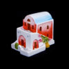 Traditional dome house, miniature