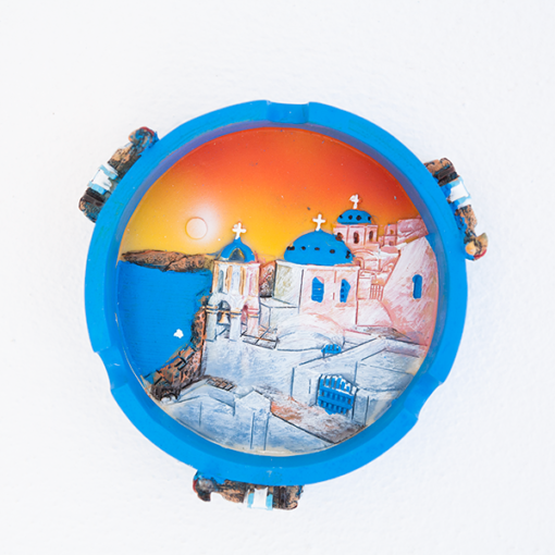 Ashtray - Santorini sunset