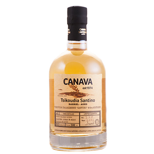 Canava Santorini - Tsikoudia Santino barrel-aged